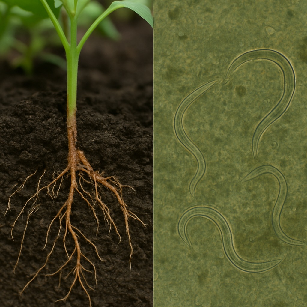 naturalne zwalczanie nicieni